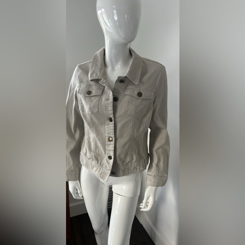 Reitmans Off-White Denim Jacket